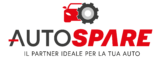 Logo Autospare con icona auto - colorato